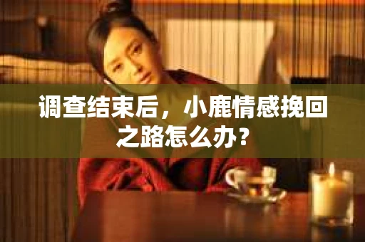 调查结束后，小鹿情感挽回之路怎么办？