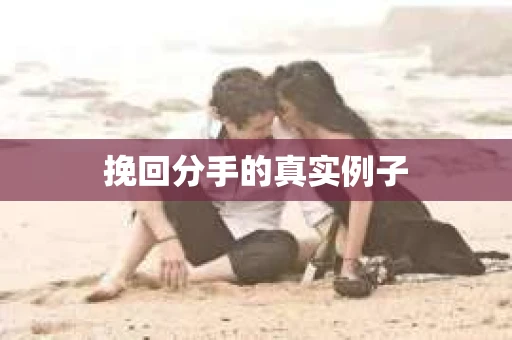 挽回分手的真实例子