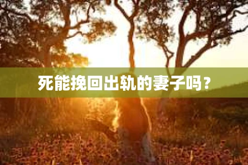 死能挽回出轨的妻子吗？