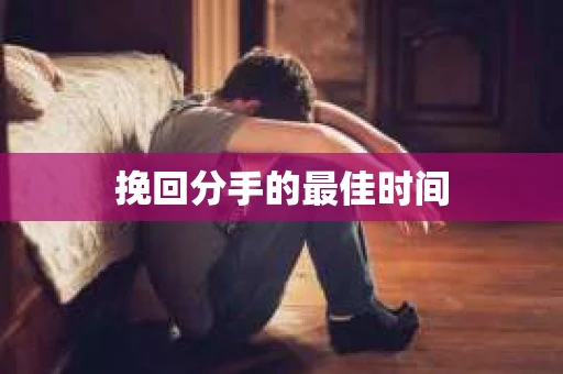 挽回分手的最佳时间