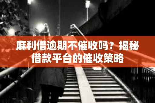 麻利借逾期不催收吗?揭秘借款平台的催收策略 麻利借逾期不催收吗?揭秘借款平台的催收策略