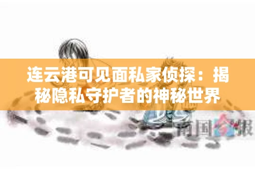 连云港可见面私家侦探：揭秘隐私守护者的神秘世界