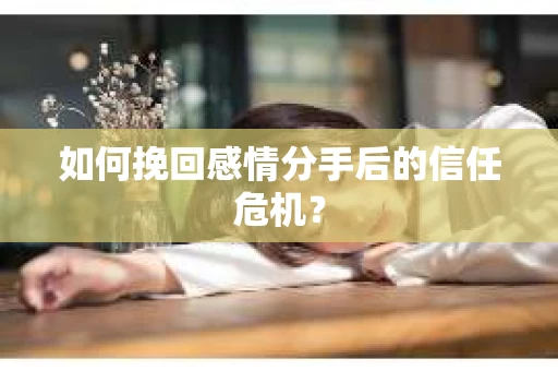 如何挽回感情分手后的信任危机? 如何挽回感情分手后的信任危机?