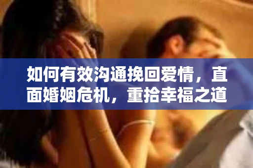 如何有效沟通挽回爱情，直面婚姻危机，重拾幸福之道