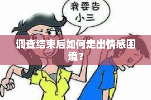 调查结束后如何走出情感困境？