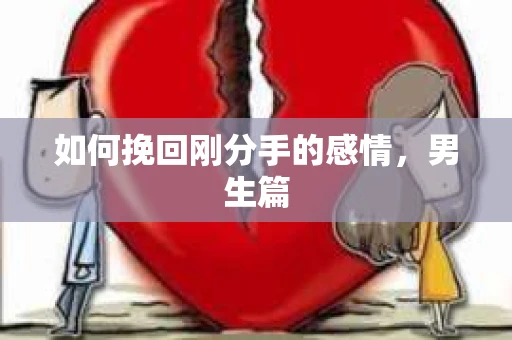 如何挽回刚分手的感情，男生篇