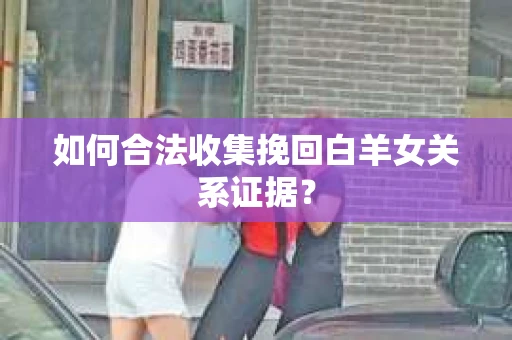 如何合法收集挽回白羊女关系证据? 如何合法收集挽回白羊女关系证据?