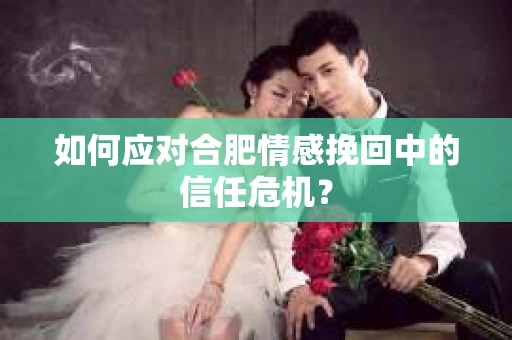 如何应对合肥情感挽回中的信任危机？