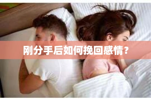 刚分手后如何挽回感情？